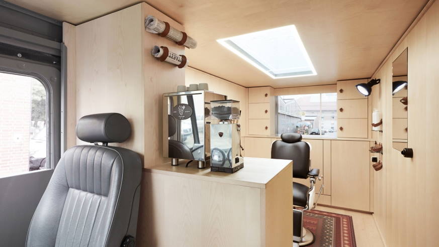 mobile hairdressing station